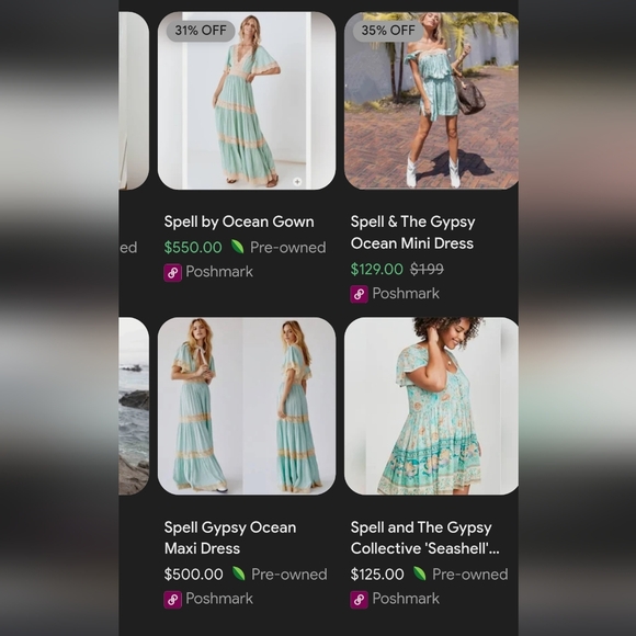 Spell Ocean 🌊 Gown in Seafoam - Picture 16 of 16